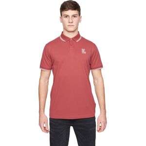 Duck and Cover Heren Sameer Poloshirt (Rood) S Duck and Cover Heren Sameer Poloshirt (Rood) S
