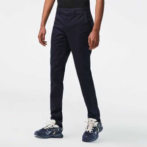 Heren Lacoste Slim Fit Stretch Katoenen Chino in Navy 28/34 Heren Lacoste Slim Fit Stretch Katoenen Chino in Navy 28/34