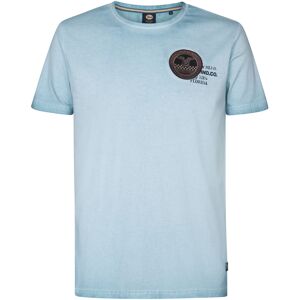 Petrol Industries - Heren Logo T-shirt Ponce - Blauw S Petrol Industries - Heren Logo T-shirt Ponce - Blauw S
