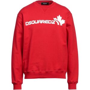 Dsquared2 Bold Maple Leaf Logo Rode Sweatshirt M Dsquared2 Bold Maple Leaf Logo Rode Sweatshirt M