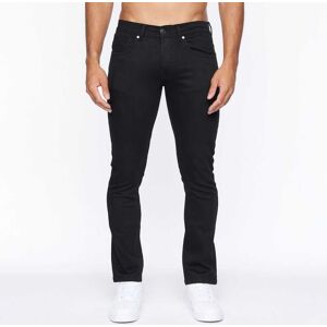 Heren Crosshatch Buraca Slim-Fit Jeans in Zwart 36/34 Heren Crosshatch Buraca Slim-Fit Jeans in Zwart 36/34