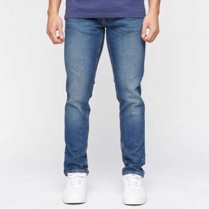 Heren Crosshatch Buraca Slim-Fit Jeans in Blauw 40/32 Heren Crosshatch Buraca Slim-Fit Jeans in Blauw 40/32