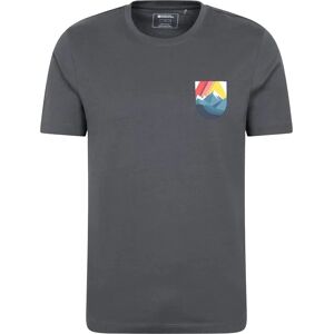 Mountain Warehouse Heren Lake District Korte Mouwen T-Shirt (Grafiet) XS Mountain Warehouse Heren Lake District Korte Mouwen T-Shirt (Grafiet) XS
