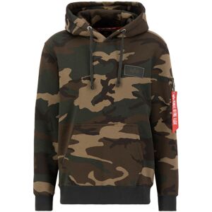 alpha industries Back Print Camo Hoodie S alpha industries Back Print Camo Hoodie S