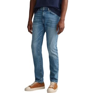 Gant Heren The Hayes Slim Jeans (Blauw) 32 Lang Gant Heren The Hayes Slim Jeans (Blauw) 32 Lang