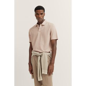 Bugatti Herren Polo katoen/linnenmix L Bugatti Herren Polo katoen/linnenmix L