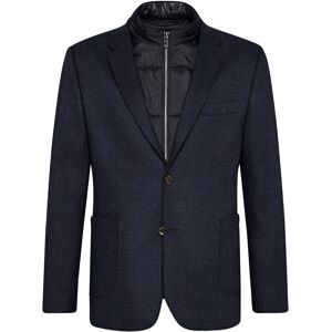 Bugatti Herren Jas met reverskraag en uitneembaar gilet 56 (Borst) Bugatti Herren Jas met reverskraag en uitneembaar gilet 56 (Borst)