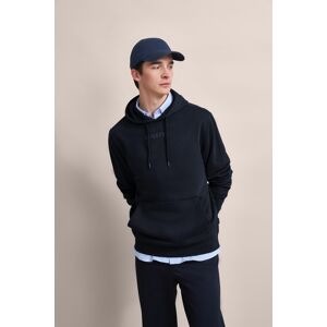 Bugatti 4XL Blau Hoodie Sweatshirt - Casual Kleding Bugatti 4XL Blau Hoodie Sweatshirt - Casual Kleding