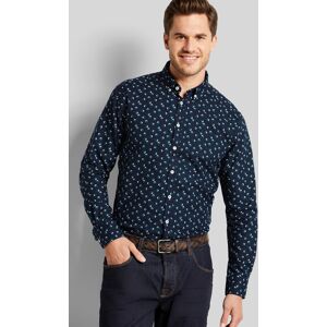 Bugatti Herren Oxford overhemd met bloemenprint S Bugatti Herren Oxford overhemd met bloemenprint S