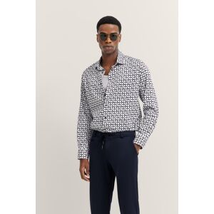 Bugatti Herren Shirt met hoogwaardige satijnen afwerking M Bugatti Herren Shirt met hoogwaardige satijnen afwerking M