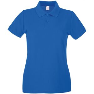 Fruit of the Loom Dames/Dames Lady Fit Poloshirt met korte mouwen (Kobalt) XS Fruit of the Loom Dames/Dames Lady Fit Poloshirt met korte mouwen (Kobalt) XS