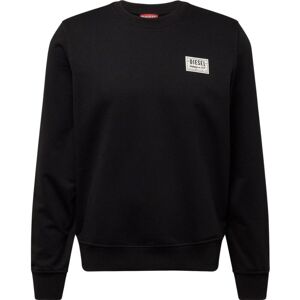 Diesel Unisex Volwassenen Patch Logo Sweater (Zwart/Zwart) S Diesel Unisex Volwassenen Patch Logo Sweater (Zwart/Zwart) S