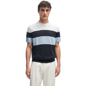 Heren Boss Tramonte T-Shirt in Donkerblauw XL Heren Boss Tramonte T-Shirt in Donkerblauw XL