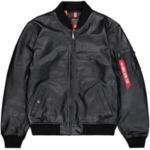 alpha industries MA-1 Leather LF Bomber Jacket S alpha industries MA-1 Leather LF Bomber Jacket S