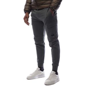 Herenbroek C.P. Company Diagonal Raised Fleece Lens Sweatpants in Grijs XL Herenbroek C.P. Company Diagonal Raised Fleece Lens Sweatpants in Grijs XL