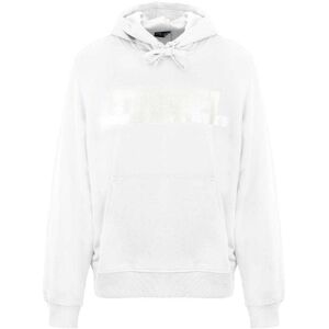 Diesel Heren Monotone Logo Hoodie (Helder wit) 2XL Diesel Heren Monotone Logo Hoodie (Helder wit) 2XL