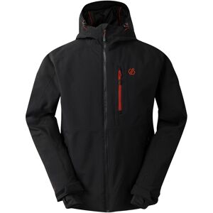Dare 2B Heren Eagle III Ski jas (Zwart/Vaarrood) XL Dare 2B Heren Eagle III Ski jas (Zwart/Vaarrood) XL