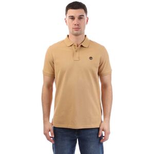 Heren Timberland Millers River Poloshirt in Bruin L Heren Timberland Millers River Poloshirt in Bruin L