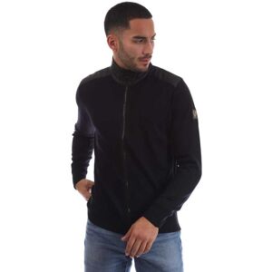 Herenvest Belstaff Kelby Zip in zwart L Herenvest Belstaff Kelby Zip in zwart L