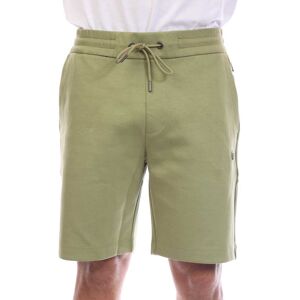 Heren Boss C-Leoni 01 Double B Monogram Shorts in Groen S Heren Boss C-Leoni 01 Double B Monogram Shorts in Groen S
