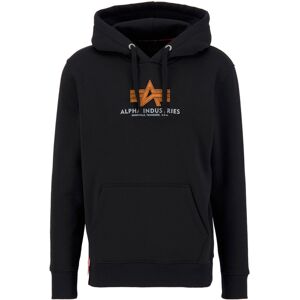 alpha industries Basic Big Logo Rubber Hoodie XS alpha industries Basic Big Logo Rubber Hoodie XS
