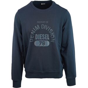 Diesel Heren Divisie Logo Sweatshirt (Blauw) 2XL Diesel Heren Divisie Logo Sweatshirt (Blauw) 2XL