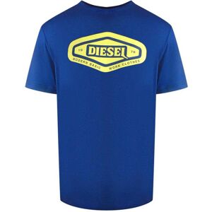 Diesel Unisex Modern Basic Logo T-shirt voor volwassenen (Blauw) S Diesel Unisex Modern Basic Logo T-shirt voor volwassenen (Blauw) S