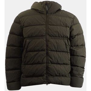C.P. Company CP Company Chrome-R Goggle donsjack voor heren in groen S C.P. Company CP Company Chrome-R Goggle donsjack voor heren in groen S