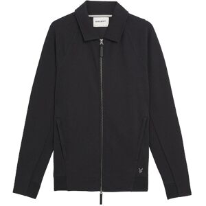 Lyle & Scott Heren Diagonaal Interlock colbert met volledige rits (Zwart) S Lyle & Scott Heren Diagonaal Interlock colbert met volledige rits (Zwart) S