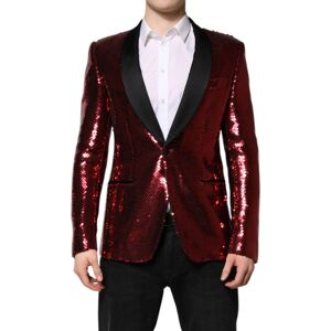 Dolce & Gabbana Pailletten Blazer Met Retourkraag 48 Dolce & Gabbana Pailletten Blazer Met Retourkraag 48