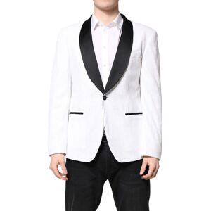 Dolce & Gabbana Textuur Jasje met Revers Dolce & Gabbana Textuur Jasje met Revers