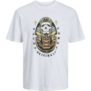 Jack & Jones Tee SS Heavens Regular Fit Tee Wit M Jack & Jones Tee SS Heavens Regular Fit Tee Wit M