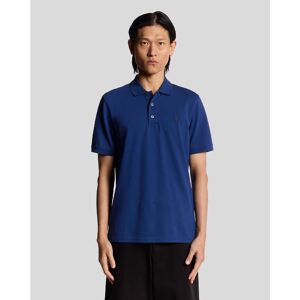 Lyle & Scott Heren Superfijn Poloshirt (Marineblauw) S Lyle & Scott Heren Superfijn Poloshirt (Marineblauw) S