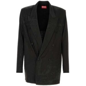 Diesel Zwarte Stretch Acetaat J-pekka Blazer 50 Diesel Zwarte Stretch Acetaat J-pekka Blazer 50