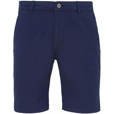 Asquith & Fox Heren Casual Chino Shorts (Marine) 4XL Asquith & Fox Heren Casual Chino Shorts (Marine) 4XL