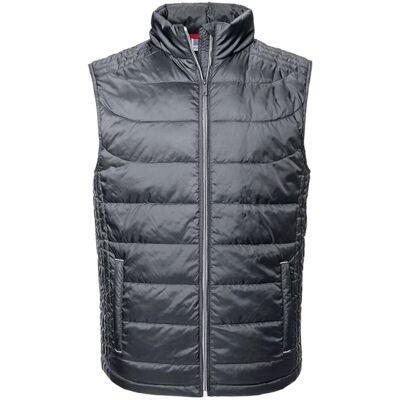 Russell Athletic Russell Heren Nano Gewatteerde Bodywarmer (Strijkijzer) S Russell Athletic Russell Heren Nano Gewatteerde Bodywarmer (Strijkijzer) S