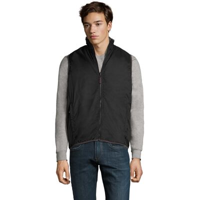SOLS Omkeerbare bodywarmer voor uniseks volwassenen Winner (Zwart) 2XL SOLS Omkeerbare bodywarmer voor uniseks volwassenen Winner (Zwart) 2XL