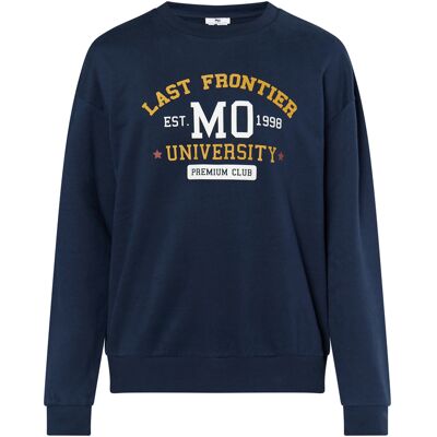 Mo Sweatshirt Heren marine S Mo Sweatshirt Heren marine S