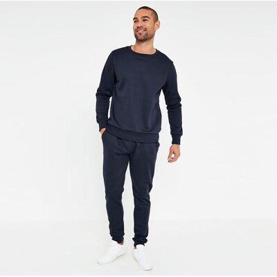 MYT Marineblauw Trainingspak - Volledig fleece sportkleding MYT Marineblauw Trainingspak - Volledig fleece sportkleding