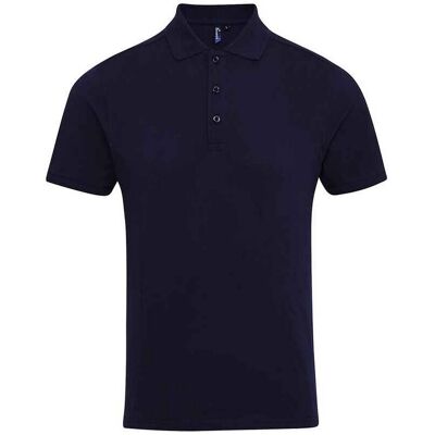 Premier Heren Coolchecker Plus Piqu Polo Shirt (Marine) 6XL Premier Heren Coolchecker Plus Piqu Polo Shirt (Marine) 6XL
