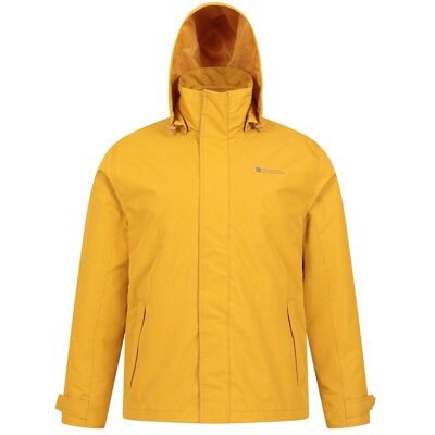 Mountain Warehouse Heren Fell 3 in 1 waterafstotende jas (Geel) XL Mountain Warehouse Heren Fell 3 in 1 waterafstotende jas (Geel) XL