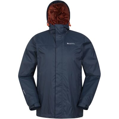 Mountain Warehouse Heren Torrent Waterdichte Jas - Marineblauw - Maat Normaal Mountain Warehouse Heren Torrent Waterdichte Jas - Marineblauw - Maat Normaal