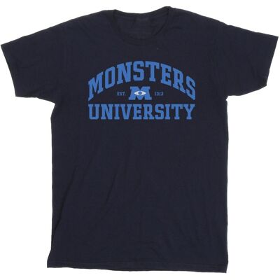 Disney Heren Monsters University Logo T-Shirt (Marineblauw) 5XL Disney Heren Monsters University Logo T-Shirt (Marineblauw) 5XL