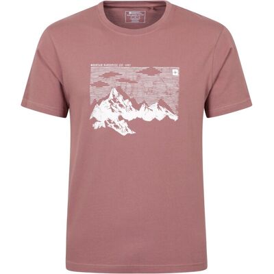 Mountain Warehouse Herenberg T-Shirt (Bourgondië) 2XL Mountain Warehouse Herenberg T-Shirt (Bourgondië) 2XL