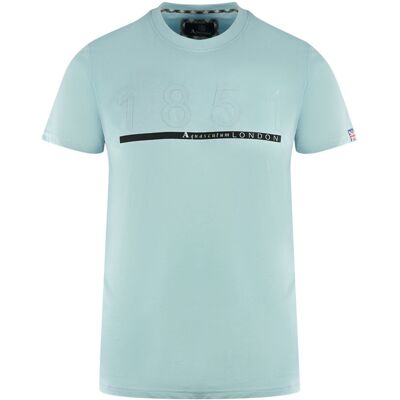 Aquascutum London 1851 Sky Blue T-Shirt M Aquascutum London 1851 Sky Blue T-Shirt M