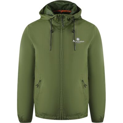 Aquascutum London Logo Army Green Active Windbreaker Jacket S Aquascutum London Logo Army Green Active Windbreaker Jacket S