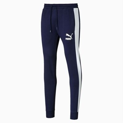 PumaT7 Iconic Navy Joggers - Heren S PumaT7 Iconic Navy Joggers - Heren S