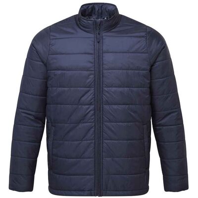 Premier Heren Recyclight gewatteerde jas (Marine) 4XL Premier Heren Recyclight gewatteerde jas (Marine) 4XL