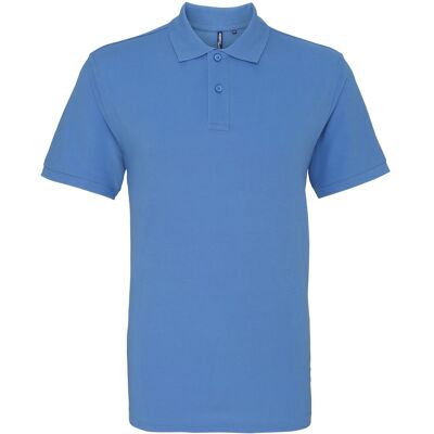 Asquith & Fox Heren Poloshirt met korte mouwen (Korenbloem) XL Asquith & Fox Heren Poloshirt met korte mouwen (Korenbloem) XL