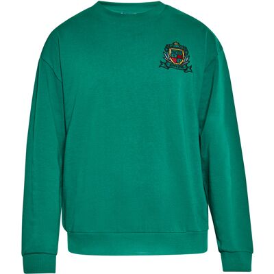 Mo Sweatshirt Heren donkergroen S Mo Sweatshirt Heren donkergroen S